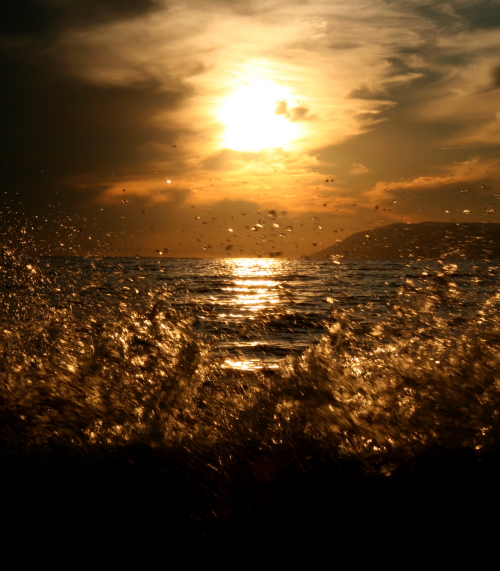 sunset at the adriatic coast.JPG